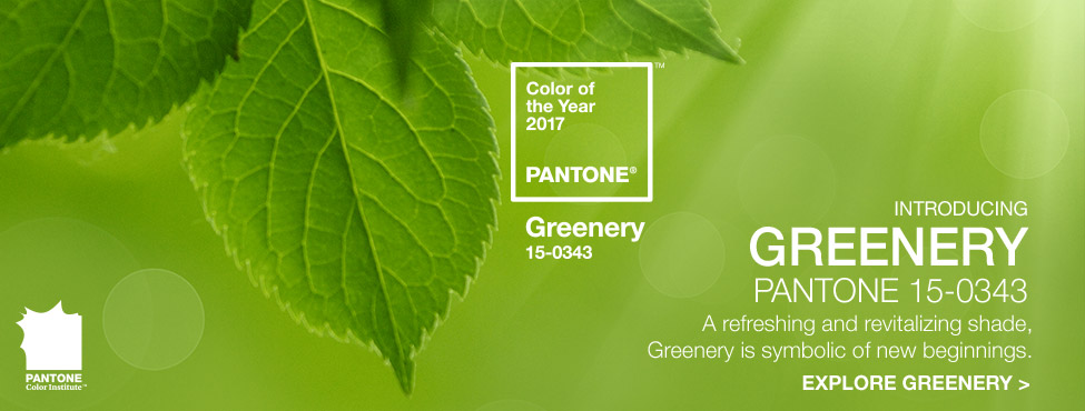 Pantone Color Of The Year 2017 Greenery 15 0343